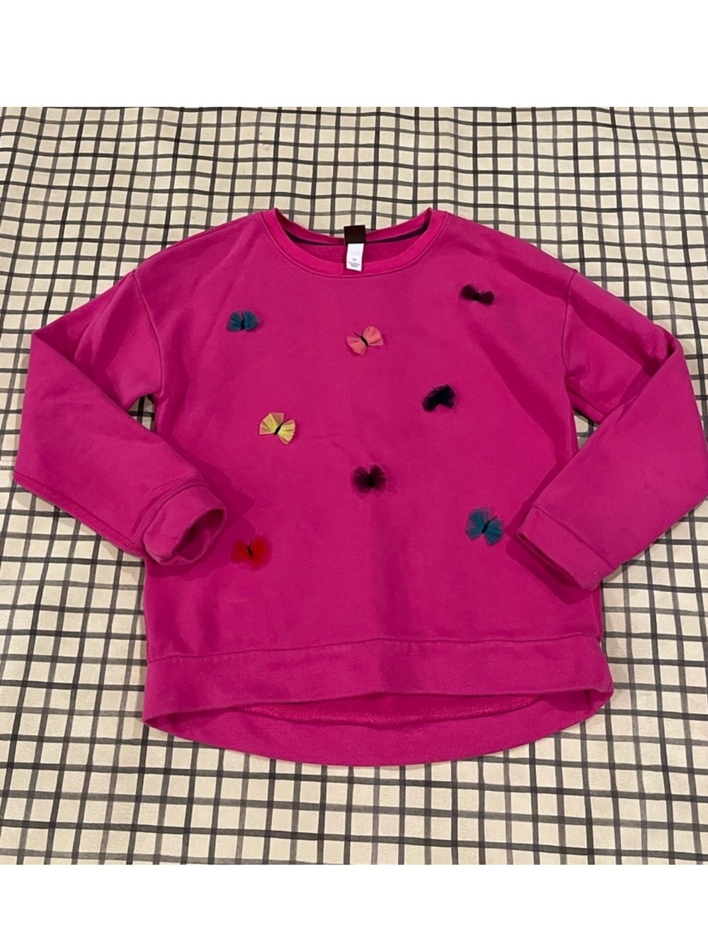 Tea Collection Girls Pink Sweatshirt. 
Sz 10 (Girls)